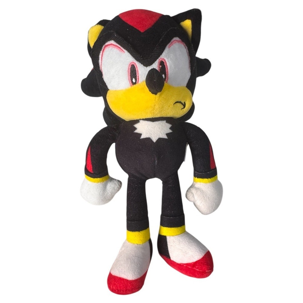 Shadow The Hedgehog Plush Sega‎ Stuffed Animal Sonic the Hedgehog Toy 12"